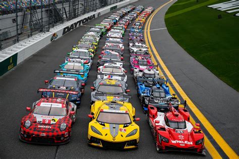 Rolex 24 race lineup